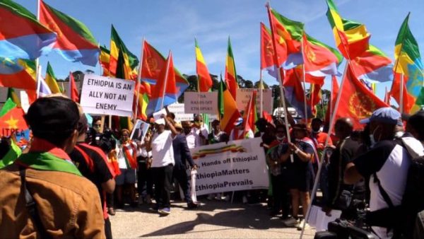 Ethiopians _ Eritreans _ Protest
