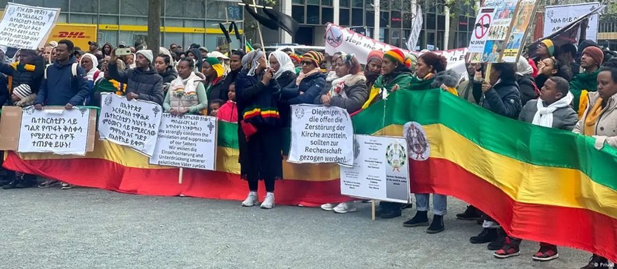 Ethiopian Orthodox Church followers _ Germany 