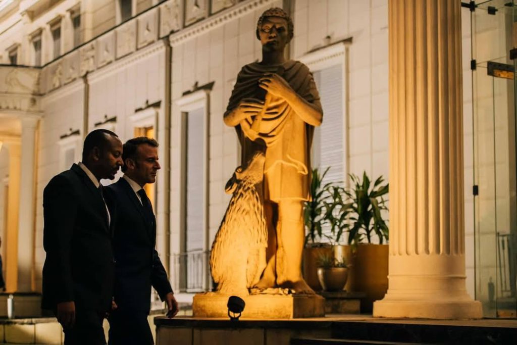 Ethiopia _ French President 
