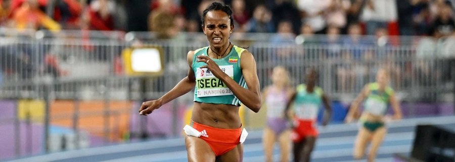 Ethiopian Athlete _ Gudaf _ Nanjing _ 1500 meters