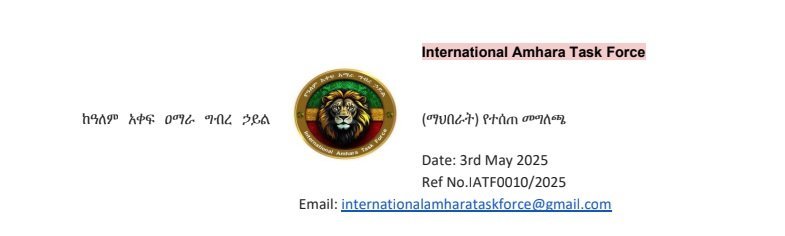 International Amhara Task Force _ Genocide 