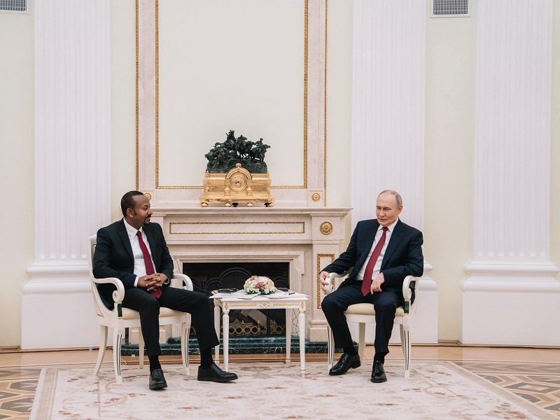 Ethiopian PM _ Russian President 