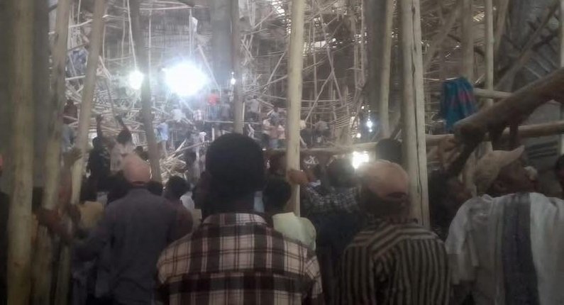 Minjar Shenkora Church collapse _ Ethiopian News
