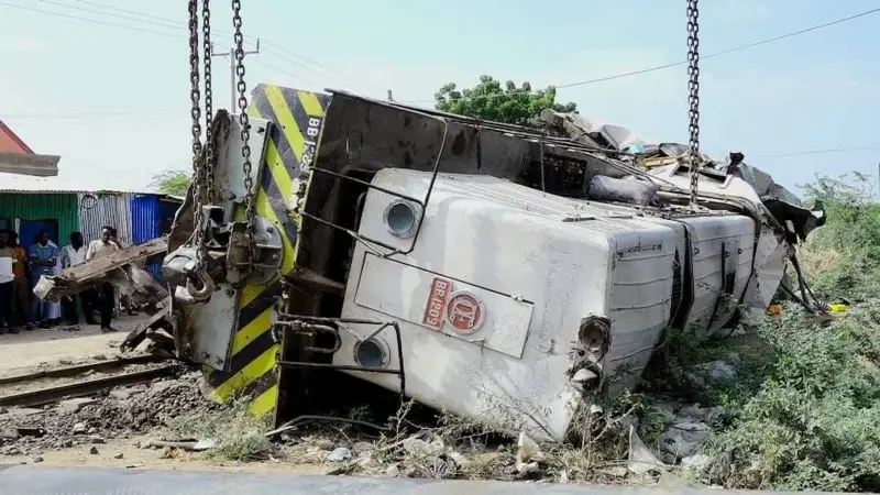 Train Collision  _ Ethiopian News 