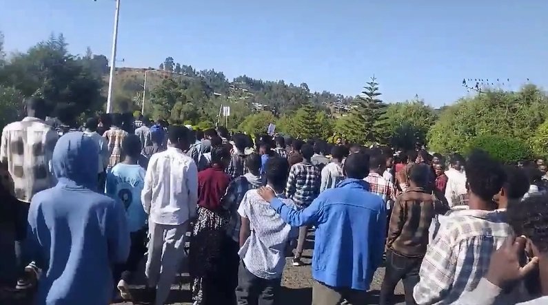 Ethiopia Peaceful Protest 