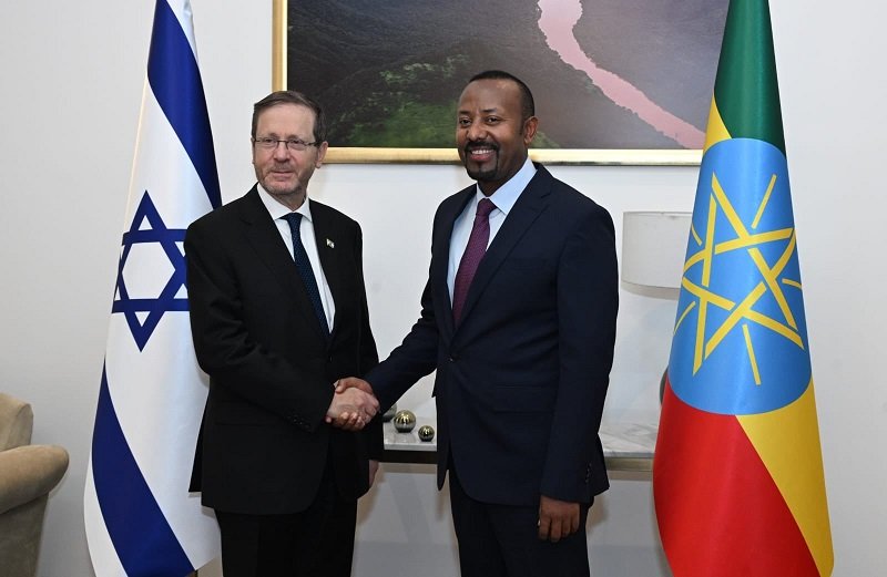 Isaac Herzog visit to Ethiopia 