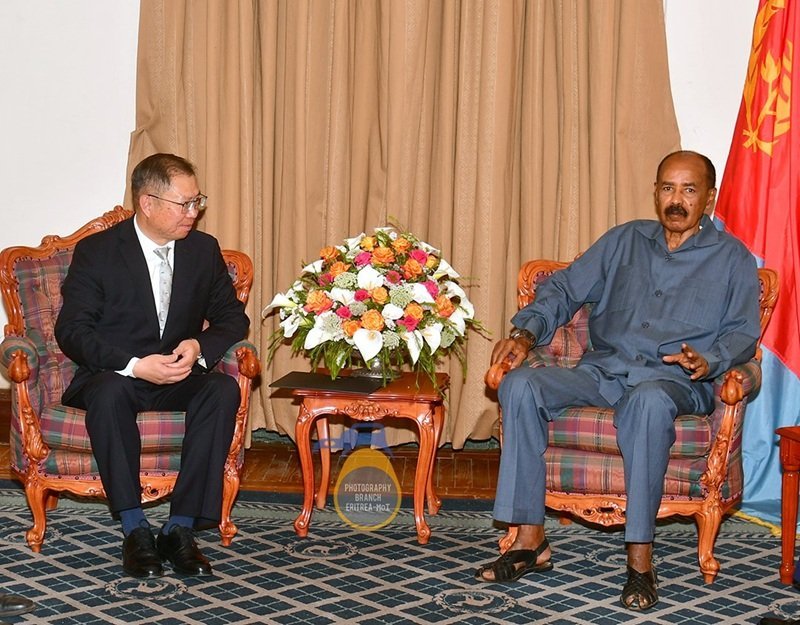 Chinese Special Envoy  _ Eritrean President 