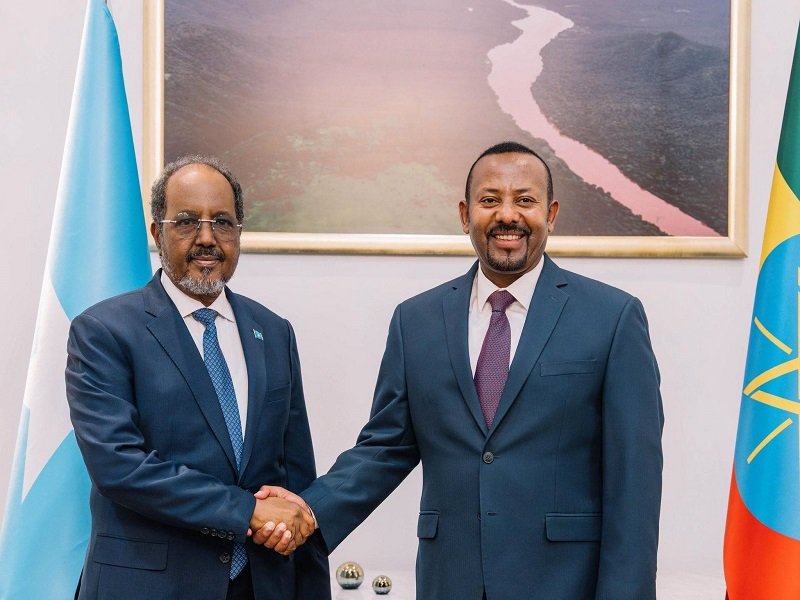 Ethiopia _ Somalia _ Hassan Shiek Mohammed _ Abiy Ahmed 