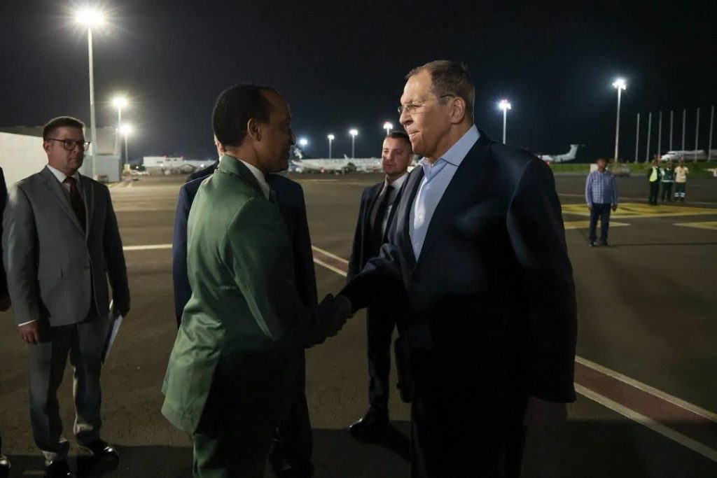 Russia FM Lavrov _ Ethiopia _ Addis Ababa 