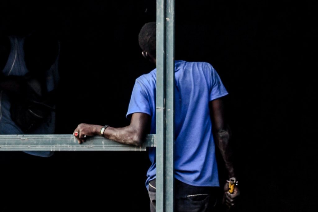 South Sudan Photography  _ Reath Bol _ Assistant Construction Worker 