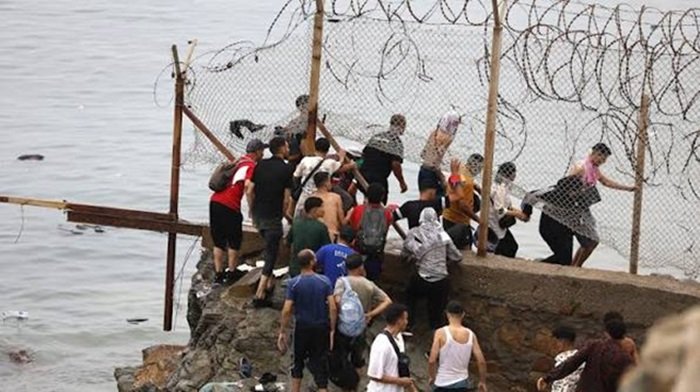 Morocco and Spain Border Migrant Crisis