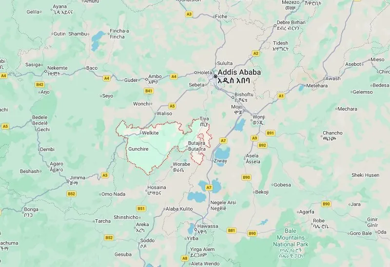 Abeshige District Gurage zone 