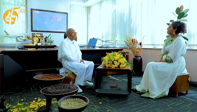 Ethiopian Airlines CEO Mesfin Tassew 