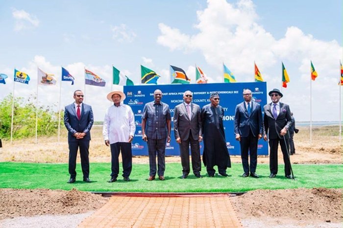 Ethiopian PM Attends Lamu Oil Refinery Project Launch