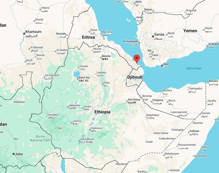 Assab _ google map _ Eritrea
