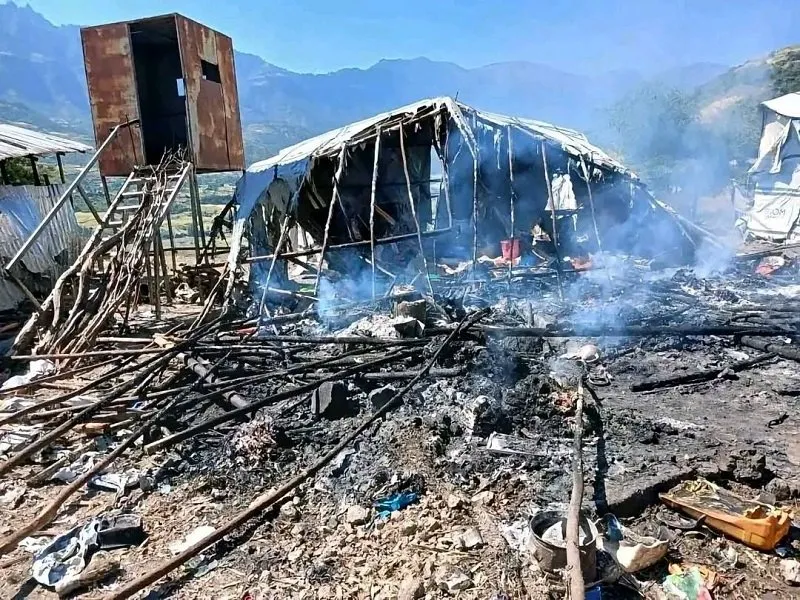 Drone strike _ IDPS shelter _ Ethiopia 